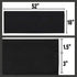 Valea Home Blackout Valance Curtains Waterproof Soft Rod Pocket Valance for Kitchen and Bathroom Window Room Darkening Valances for Bedroom, 52 in...