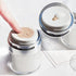 Airless Pump Jars Refillable Airless Travel Lotion Jar With Lid New Empty Airless Cosmetic Container for Thick Moisturizer Skincare Cream White...