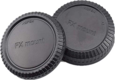 Camera Body and Rear Lens caps Compatible with FX Camera X Mount X-pro1 X-E1 Body and Lenses (FX Camera Body)...