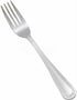 Winco 12-Piece Dots Salad Fork Set, 18-0 Stainless Steel, Silver...