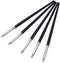 COMIART 5pcs Flexible Clay Sculpture Tools Silicon Color Shapers Brushes Size 2...