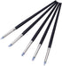 COMIART 5pcs Flexible Clay Sculpture Tools Silicon Color Shapers Brushes Size 2...