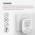TESSAN UK Ireland Hong Kong Power Adapter, International Travel Plug with 2 USB, Type G Converter Outlet Adaptor Charger for USA to British Englan...