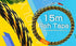 Fish Tape 49FT Wire Fishing Tools 6.0mm Diameter 3 Wires Twisted with Guide Spring, Ideal for Wire Fishing Black and Yellow 15m...
