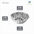 Muffin Cups for Kitchen Baking 2.36 Inch - Metal Egg Tart Molds for Baking, 30 Pcs - Reusable Mini Tart Tins and Cupcake...