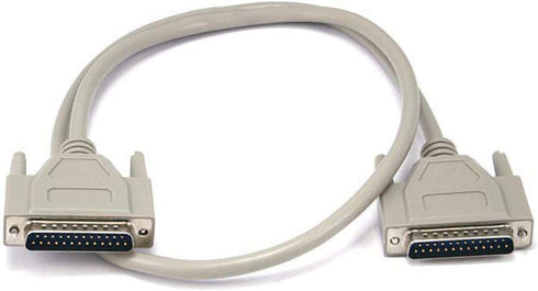 Monoprice 3-Feet DB25 M/M Molded Cable (101582) White...