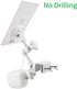 ALERTCAM 2-in-1 Weatherproof Gutter Mount for Arlo Solar Panel and Arlo Pro/Arlo Pro 2/Arlo Pro 3/Arlo Pro 4/Arlo Ulra Security Camera, Perfect An...
