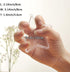 Barelove Clear Fillable Ornaments Balls Decoration, 10 PCS Transparent DIY Craft Baubles Plastic Hanging Decorative Ball for Home Decor Party Birt...