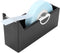 Tape Dispenser for Eyelash Extension, Portable Office Desktop Tape Cutter Holder (black)...