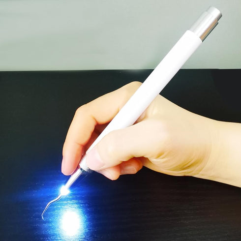 LED Weeding Tools Set for Vinyl with Light Craft Basic Tool Kits for Cricut with Storage Case for Removing Tiny Vinyl Paper & Iron-on Projects Cut...