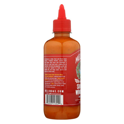 Melindas Wing Sriracha Cream Sauce, 12 Oz...