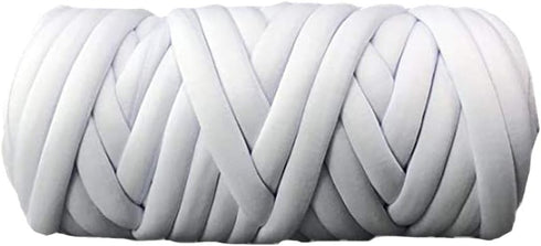 Super Chunky Cotton Yarn for Arm Knitting - Vegan Giant Bulky Yarn 250g - DIY Handmade Blankets...