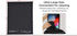 5 x Sunwayfoto LC-01 Lens Filter Cleaning Cloth 16" x 12" Black Cotton Clean Sunway...