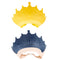 2 Pieces Soft Baby Shower Cap Soft Adjustable for Washing Hair Shield Safe Visor Cap Bathing Shampoo Shower Protection Bath Hat for Toddler Kids C...