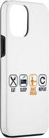iPhone 13 Pro Max Eat Sleep Bake Bread Repeat Bread Dough Lover Bread Baker Case...