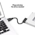 chenyang CY USB 3.0 to 7+6 13Pin Slimline SATA Cable Adapter for Laptop CD DVD ROM Optical Drive...
