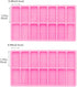 2PCS/Set Professional Size Domino Mold for Resin Casting, Silicone Game Mould, Super Shiny Epoxy Resin Molds...