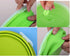 3Pack Collapsible Silicone Food Storage Containers with Lid 40OZ Foldable Lunch Bowl for Microwave Freezer Dishwasher Safe 800ml...