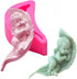 HiParty Cute Sleeping Angel Baby on a Leaf Silicone Fondant Mold Angel with Wings Baby Shower Birthday Party Cake Decoration Chocolate Candy Mold ...