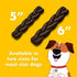 5-Inch Dog Chew Braids, Made in The USA, All Natural Rawhide-Free Highly-Digestible Treats, Chicken Delight - 7 Count...