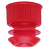 16x125mm Plastic Test Tube Set with Caps and Rack, Polypropylene, Natural Tubes, Red Caps, and Cardboard Rack, Karter Scientific (Pack of 25)...