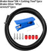 Bicycle 3M Hydraulic Brake Hose and Bike Brake Olive Connecting Insert Kit for AVID SRAM, Included 4 Bike Brake Olive and 4 Connecting Insert and ...