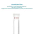stonylab Glass Straight Connecting Adapter, Borosilicate Glass 90mm Between Two 19/22 Ground Outer Standard Taper Joints for Laboratory Lab Supply...
