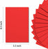 Do²ping Red Foam Sheets Crafts, 8.5x5.5 Inch Eva Craft Foam Paper for Crafts Project Classroom Scrapbook DIY Cosplay (Red-10 Sheets)...