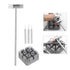Watch Link Removal Tool Kit, Professional Disassemble Small Hammer Detachment Watch Clock Removal Tool Suit Watch Strap Link Holder Hammer Punch P...