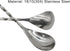 4Pcs 12inch Musical Note Bar Spoon 18/10(304) Stainless Steel Cocktail Shaker Spoon Long Spiral Handle Stirring Spoon for Bartender Mixing Ice Tea...