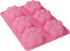 Puppy Cat Dog Paw Shaped Silicone Mold 2PCS-6 Cavity Paw Print Chocolate Silicone Mould Candy Ice Cube Tray Soap Pudding Jelly Cookie Baking Tools...