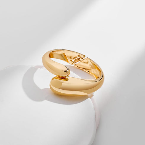 Gold Open Cuff Bracelet Opening Wide Wrist Cuff Bracelet Wide Gold Bangle Bracelet Open Bangles...