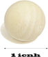 1 inch Natural Round Wooden Ball, Hardwood Balls, for Crafts and DIY Projects, Bag of 50....