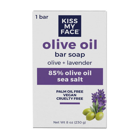 Kiss My Face Olive Oil & Lavender Bar Soap 8 oz...