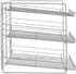 Iron Wire Stackable Can Rack Organizer Chrome...