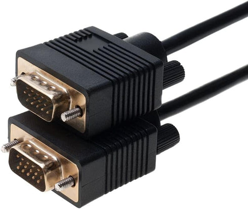 Cables Direct Online 10FT SVGA Monitor Cable - Male to Male VGA to VGA 1080P for PC, Projector, Laptop, TV...