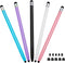 Stylus Pen for Touch Screen(5pcs),High Precision Nib Writing and Drawing Stylus Capacitance Pen,10 Replaceable Tips Touch Pens for iPad iPhone Tab...