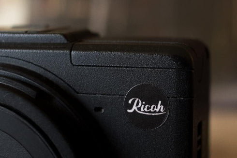 3X EppoBrand Red & Black Sticker for Ricoh GR Digital I II III 1 2 3 x Street Edition Leica M Digital & Analog Camera (Black)......