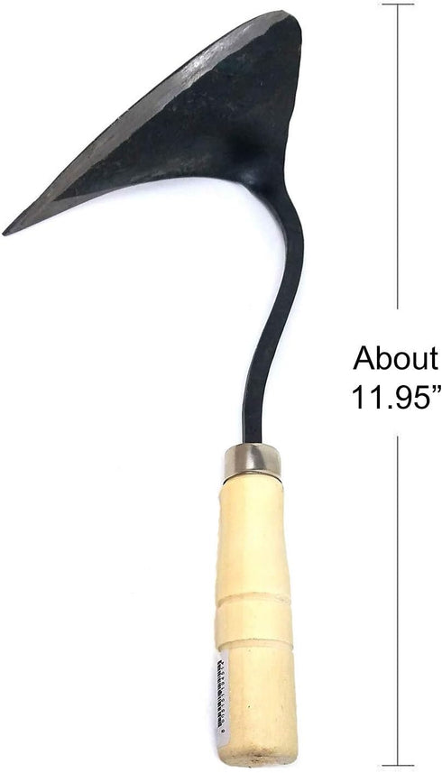 SERENITA Lawn Grass Edger Hoe Garden Tool Weeding Tools for Garden. Homi Korean Plow Easy Digger with Blade. Less Effort Easy Farming Tool 2pcs...