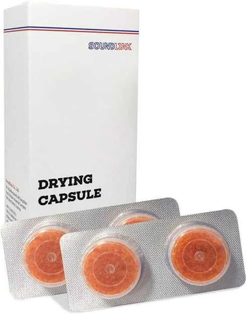 Hearing Aids Drying Kit Drying Jar Drying Dehumidifier Dryer (Two Cards Drying Capsules and One Drying Jar) (60 * 85mm)...