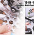 18-in-1 Snowflake Multi Tool Portable Stainless Steel Snowflake Bottle Opener/Flat Phillips Screwdriver Kit/Wrench Tools for Outdoor Camping Tool ...
