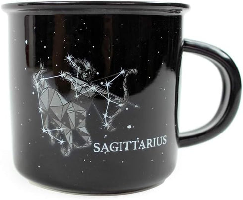 SAGITTARIUS Ceramic Mugs - 13.5 oz Coffee & Tea Mug, Astrology Horoscope Cups with Personality Traits Revealed Inside, November & December Birthda...