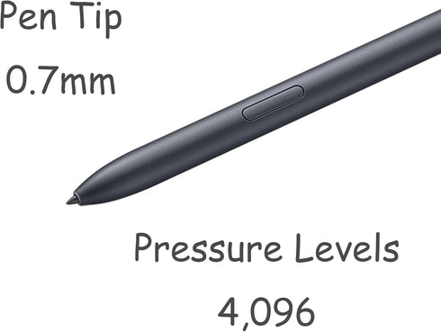 2 Pack Mystic Black Galaxy Tab S7 FE S Pen Replacement Stylus Pen for Samsung Galaxy Tab S7, Tab S7 FE SM-T730, SM-T733, SM-T736B Stylus Pen...