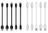 10-Pack Multi Short USB Cables & TypeC-C Cables for Charging Stations Compatible/w iPhone15, iPhone5-14/ iPads/iPad Mini/iPad Pros/Samsung Moblies...