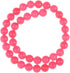 Watermelon red Natural Stone 6MM Beads Round Loose Chalcedony Beads for Jewelry Making DIY Handmade Approxi 62/pcs...
