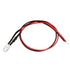 uxcell 3Pcs 5mm Pre Wired LED, Warm White DC9-12V Clear Lens, Light Emitting Diodes...