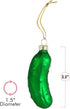 Ornativity Christmas Pickle Tree Ornament - Traditional Glass Blown Green Pickles Hanging Pickle Xmas Holiday Ornaments Decor 3.5" Pack of 4...