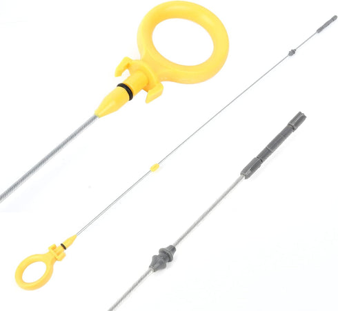 OCPTY Engine Oil Level Dipstick for Audi A4 2005-2009 for Audi A4 Quattro 2005-200922.76" x 1.57" x 0.59" Dipstick Gaug...