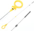 OCPTY Engine Oil Level Dipstick for Audi A4 2005-2009 for Audi A4 Quattro 2005-200922.76" x 1.57" x 0.59" Dipstick Gaug...