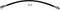 Dorman H86506 Rear Center Brake Hydraulic Hose Compatible with Select Chevrolet / GMC Models...